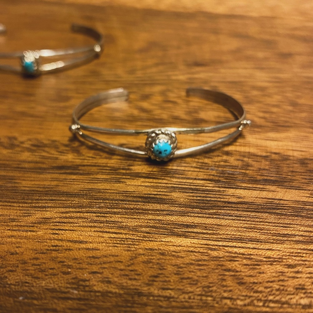 Turquoise Infant/Toddler Cuff Bracelet